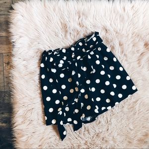 NWT Vici Linen Paperbag Shorts